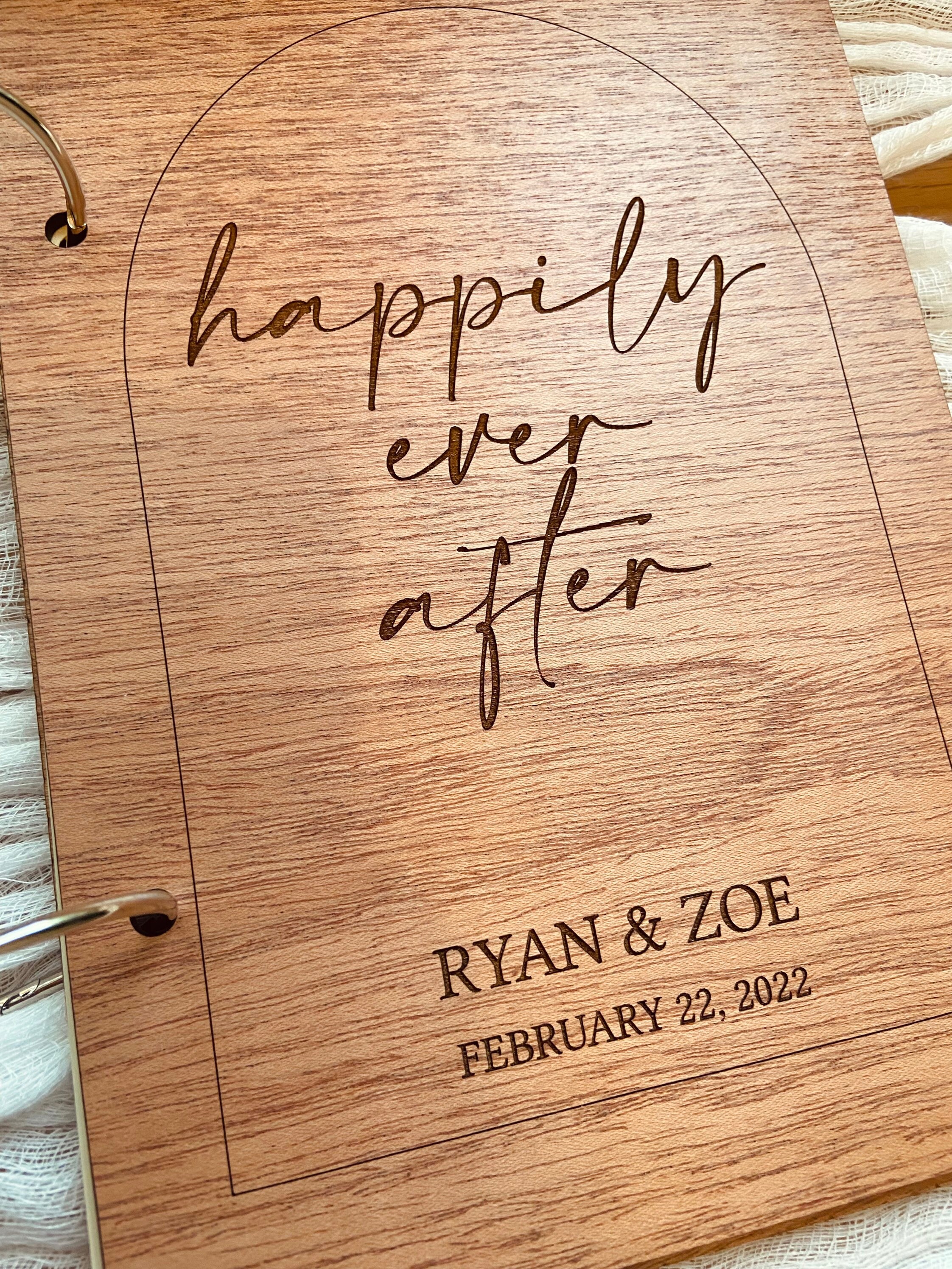 Wedding Card Keeper Wedding Card Storage Card Binder Wooden Etsy