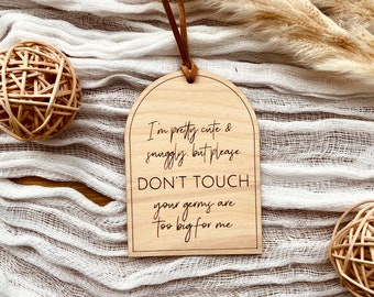 Don't touch my baby, Do not touch, Germs Tag, Infant carseat tag, Newborn stroller sign, Do Not Touch Baby Car Seat Tag, Baby Shower Gift