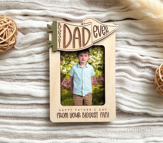 Father's Day Photo Magnet 2025, Father's Day Gift, Wallet Size