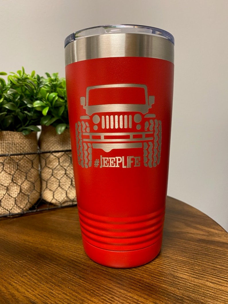 Jeep Life/Engraved/Jeep Tumbler/Jeep Lovers/Tumblers for Jeep Etsy