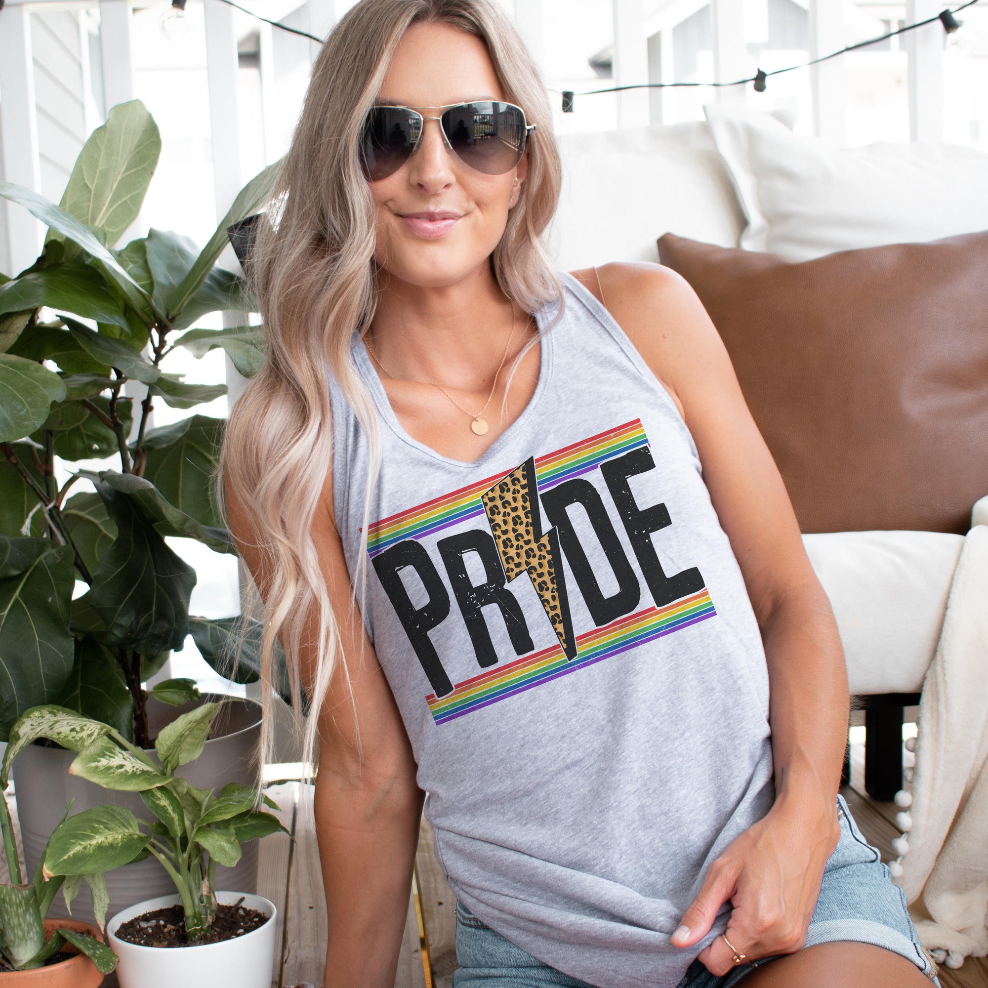 Discover LGBTQ Pride - Pride Leopard Print -Tank Top