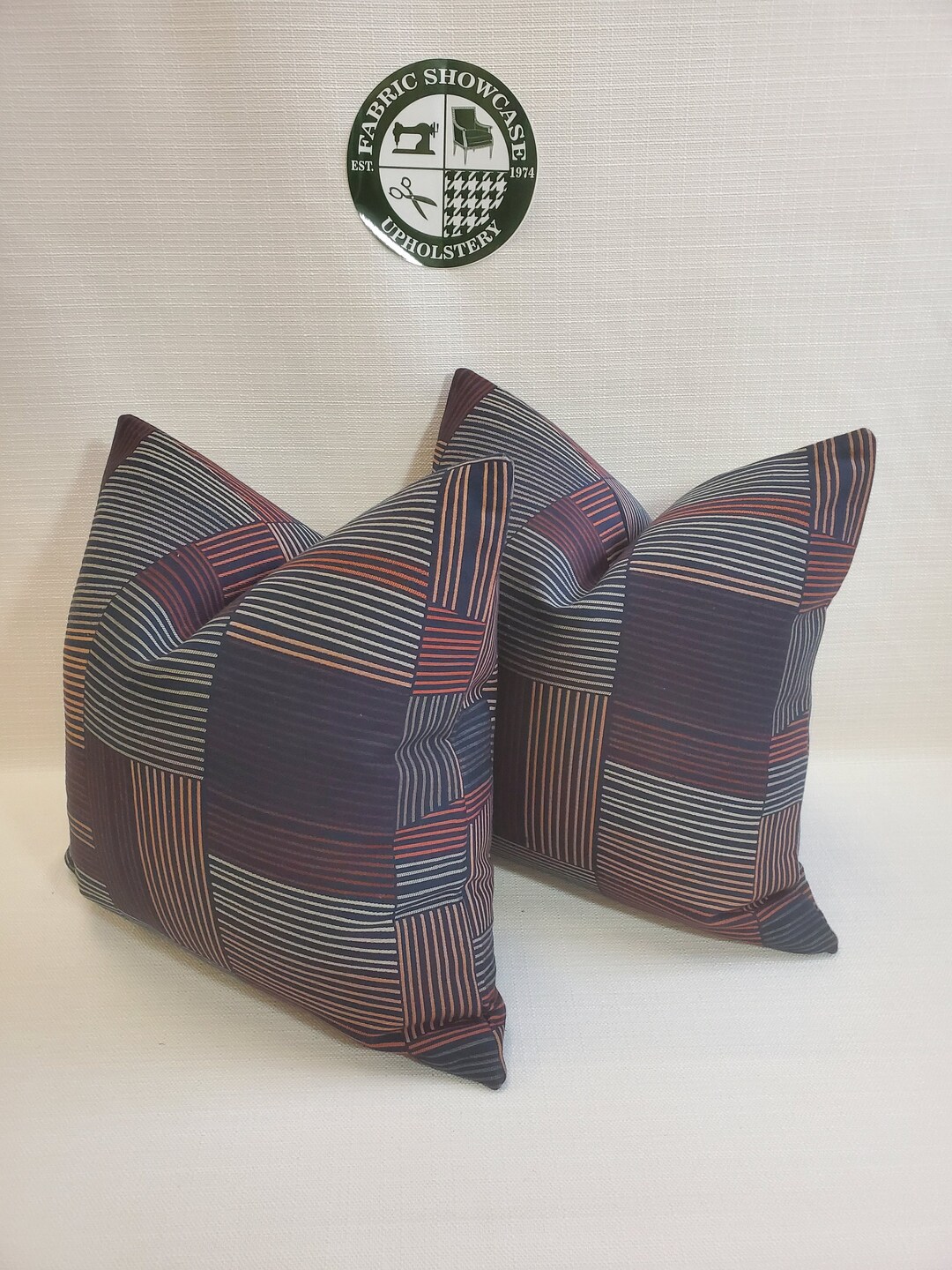 18x18 Down Feather Throw Pillow Maharam Etch by Hella Jongerius 466502005 Hickory Etsy