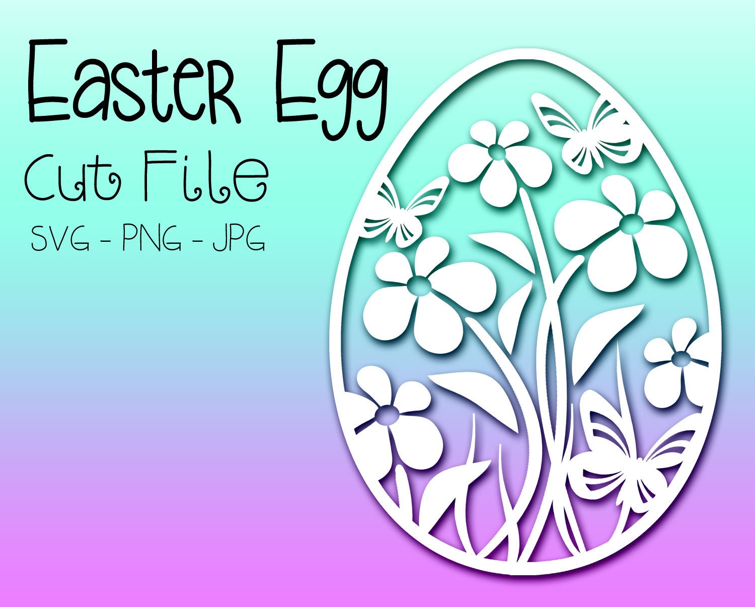 Easter Egg SVG, Easter Egg PNG, Happy Easter SVG, Spring Svg, Easter