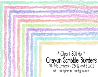 Crayon Scribble Borders png | scribble clipart, scribble borders, clipart, crayon borders, crayon clipart, Commercial Use Digital