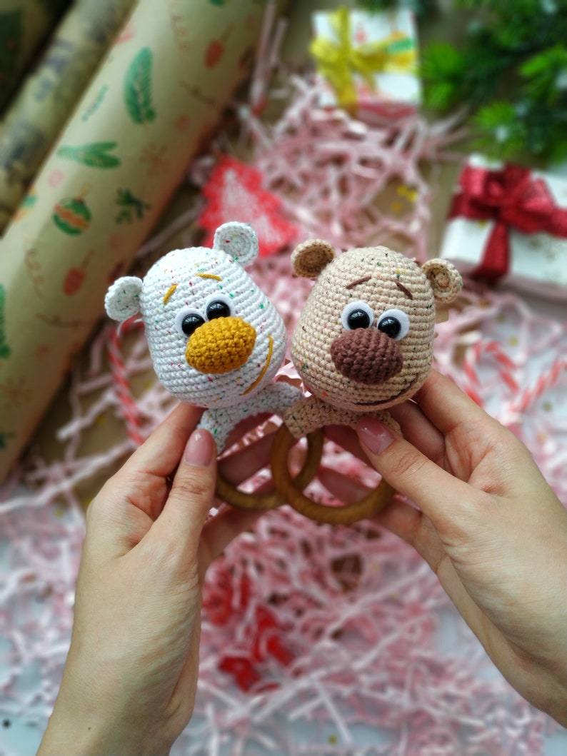 PATTERN Rattle Bear / Teether / Holder Etsy