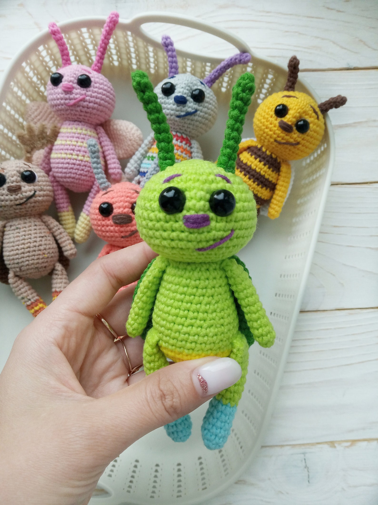 PATTERN Crochet Beetles Etsy