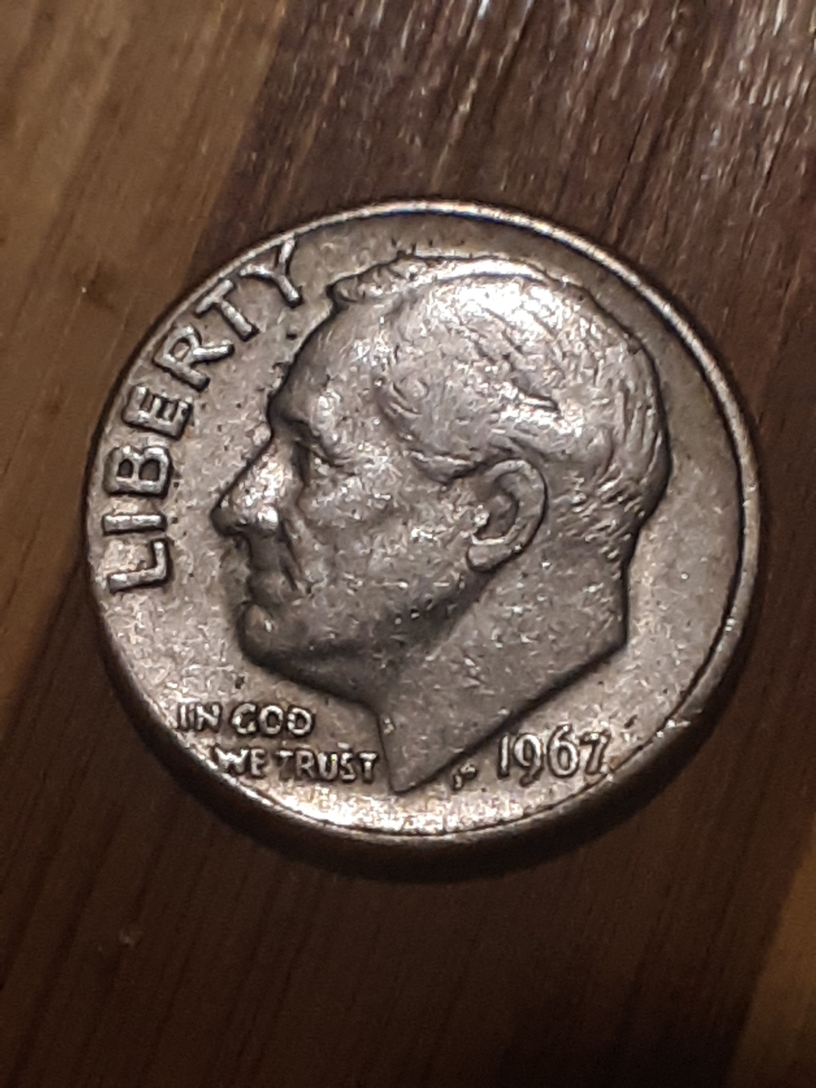 1967 Dime Error List - 1fktrr3