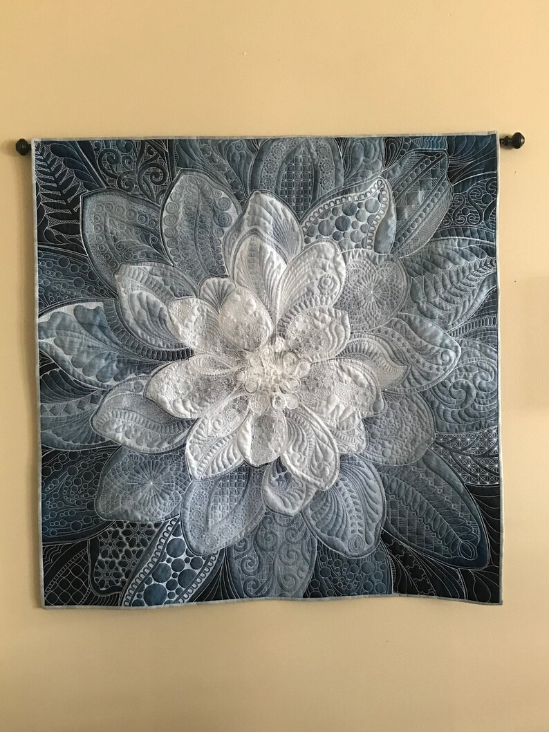 DREAM BIG PANEL Embroidered Wall Hanging Embroidered Panel Etsy