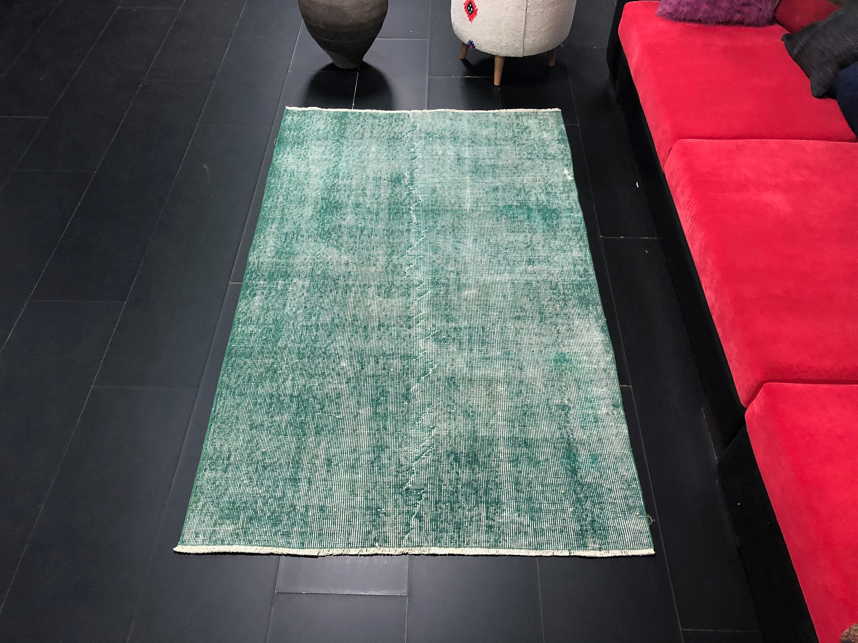 ターコイズラグ、オーバーダイラグ、ヴィンテージラグ、トルコラグ