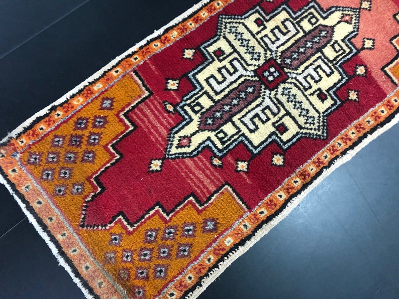 Authentic Turkish Rug Traditional Small Rug Small Runner - Etsy