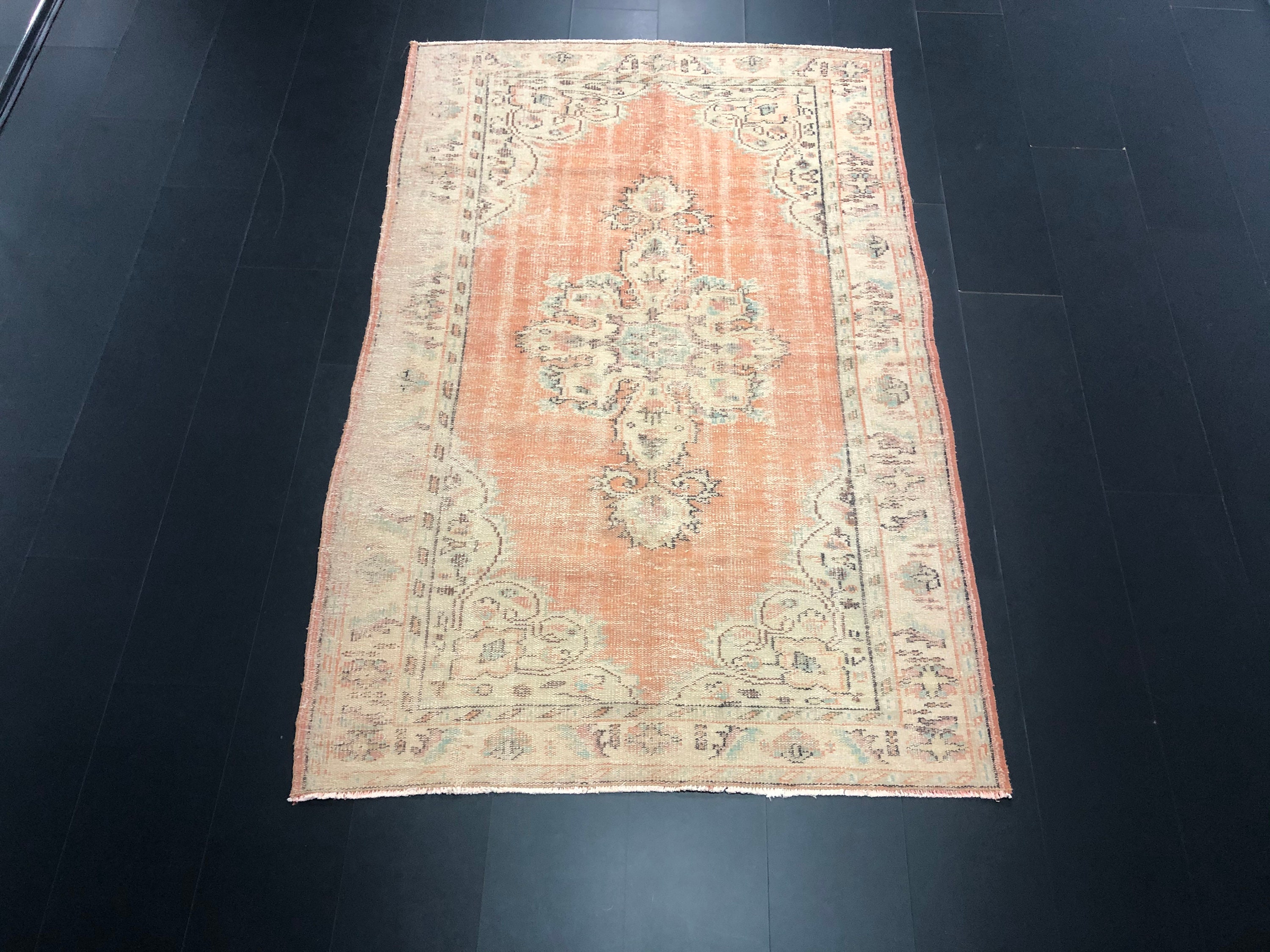 87.5×179 “Orange Flamingo” ViNTAGE RUG 410ObcLMzlL.jpg