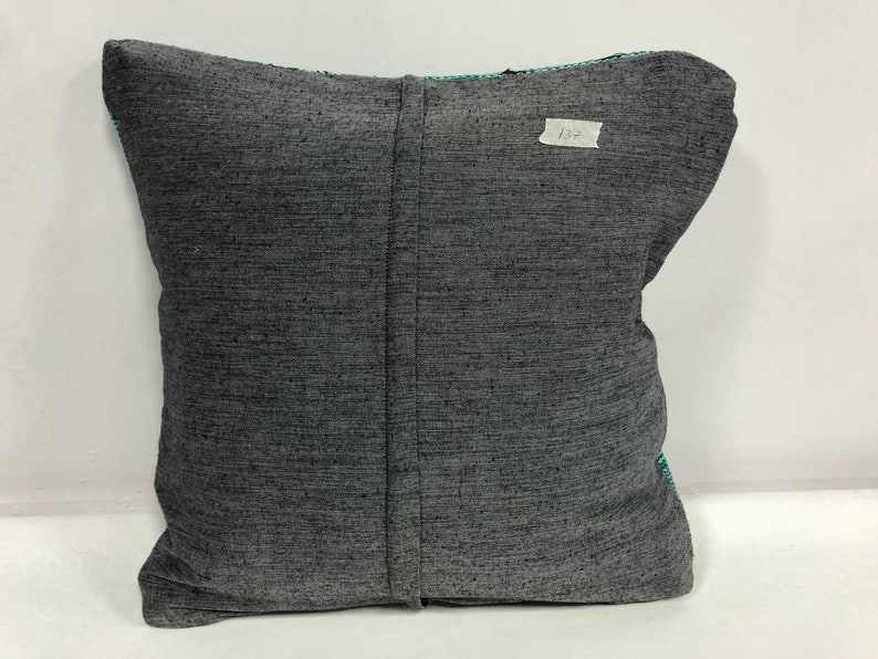 Decorative Turquoise Pillow Cover Vintage Pillow Cover Etsy
