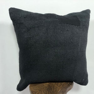Ink Blue Turkish Pillow, Vintage Pillow, Turkish Pillow, Tribal Pillow cover, Antique Pillow, Modern Pillow, Boho pillow 20x20 inc, B532