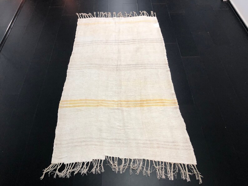 Decorative Hemp Kilim Ethnic Kilim Rug Hemp Area Kilim Etsy