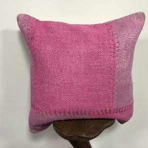 Modern Home Pillow, Pink Pillow, Decorative Pillow, Handmade Pillow, Bohemian pillow, Turkish Pillow cover, Cushion Cover 20x20 inc, B477