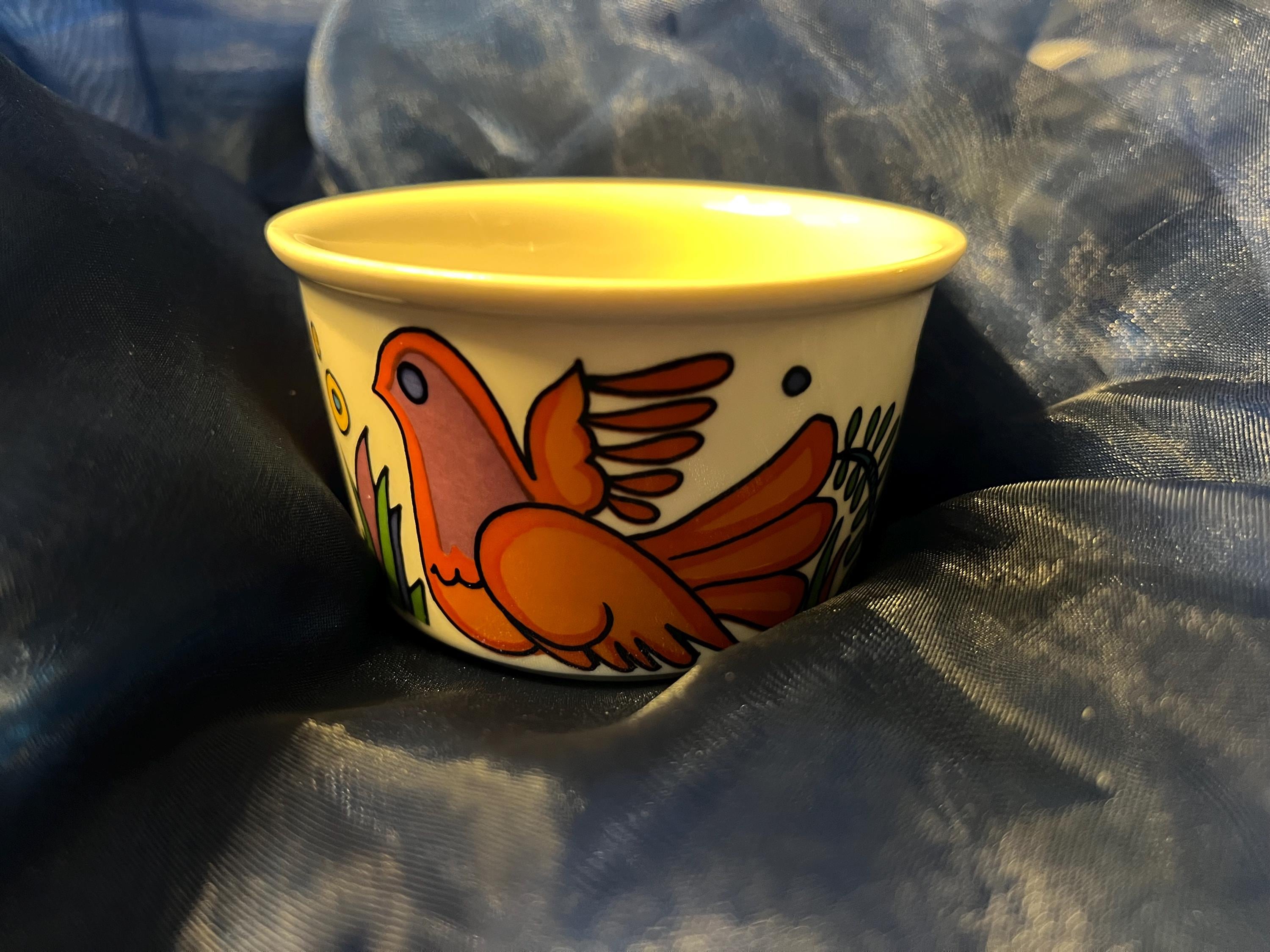 Villeroy & Boch Acapulco ramequin, plat (au four), vaisselle joyeuse, colorée et vintage, parfaite pour Pâques.