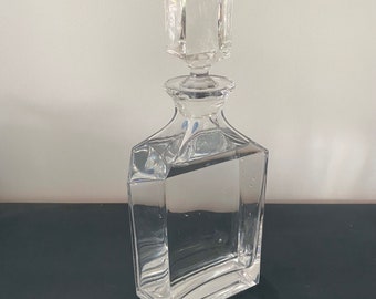 Villeroy & Boch crystal decanter, beautiful shine, decanter for whiskey or other spirits, beautiful gift for Christmas.