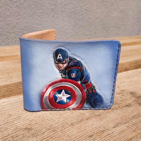Wallet Bifold Non-Woven Marvel Hero Spider Man Kid Party Favor New