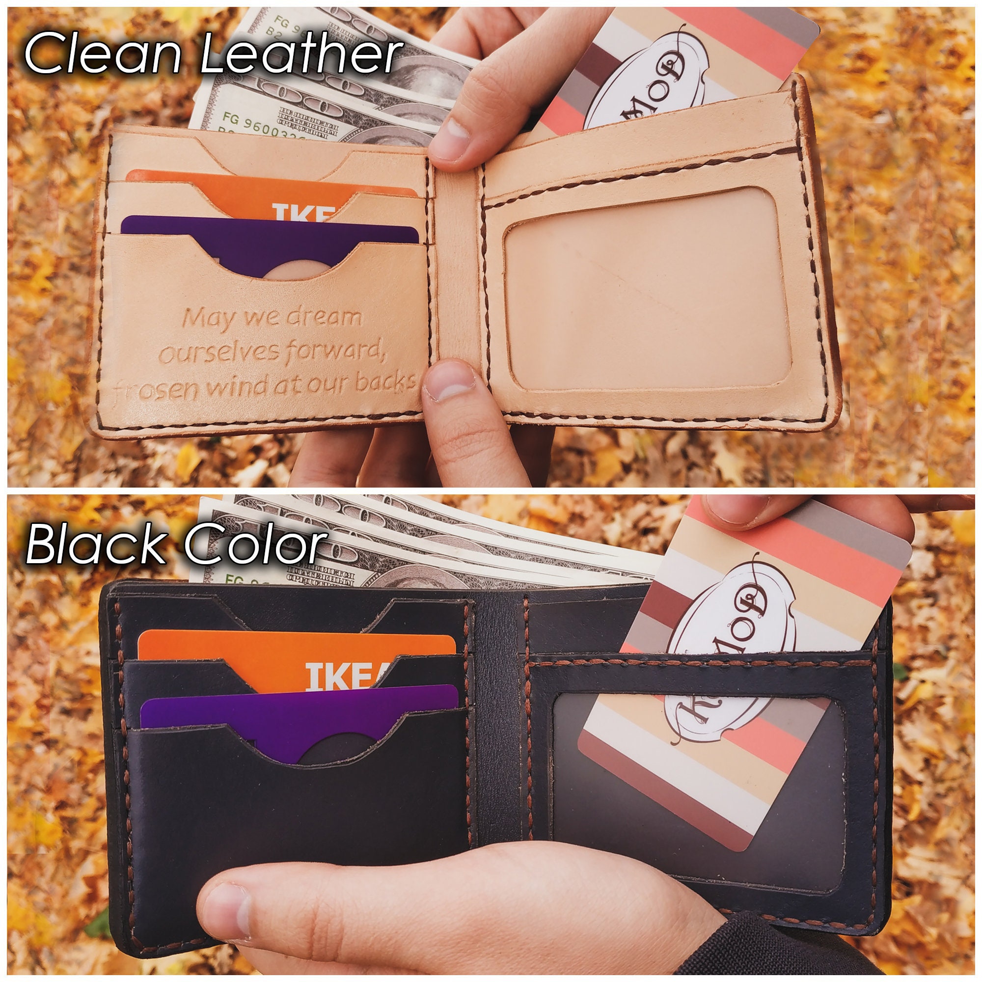 Soccer player Embossing Handmade Wallet Football Leather Etsy