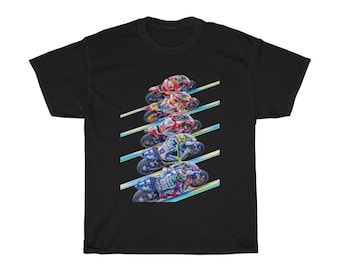MotoGP デビッド アロンソ 80 Tシャツ、レーシング チャンピオン 2025 MotoGP デビッド アロンソ 80 Tシャツ、レーシング チャンピオン 2025
