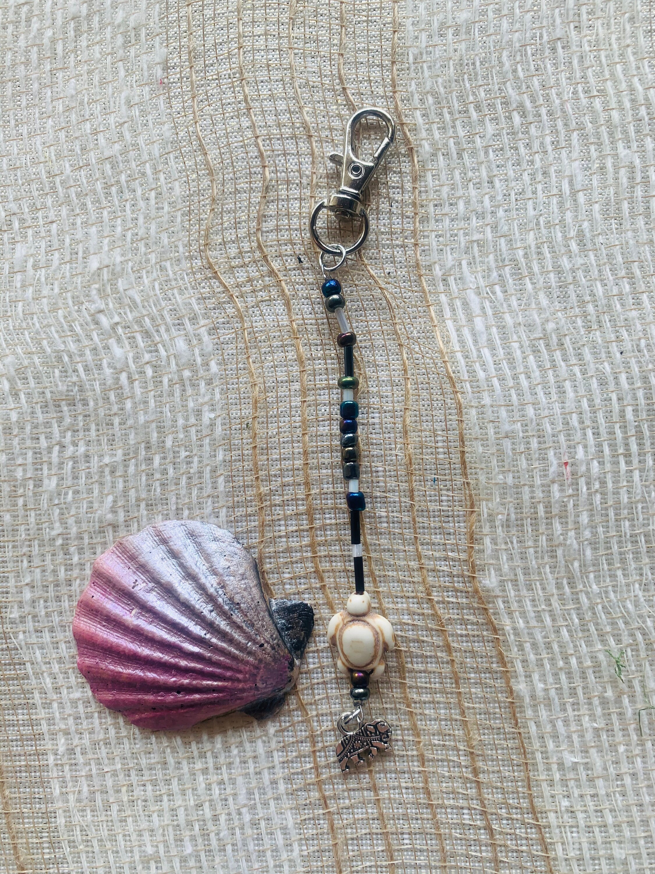 Beaded Purse Charm Boho Bag Charm Purse Charms for Handbags Etsy