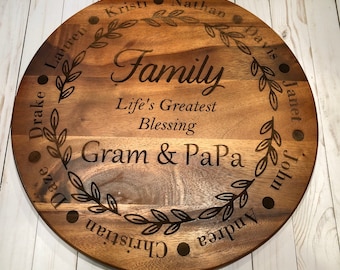 Personalized Lazy Susan