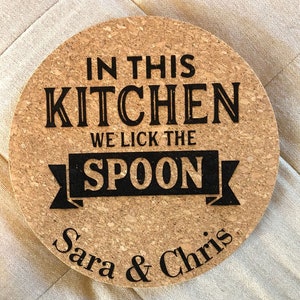 7&quot; Cork Trivet / Hot Pad