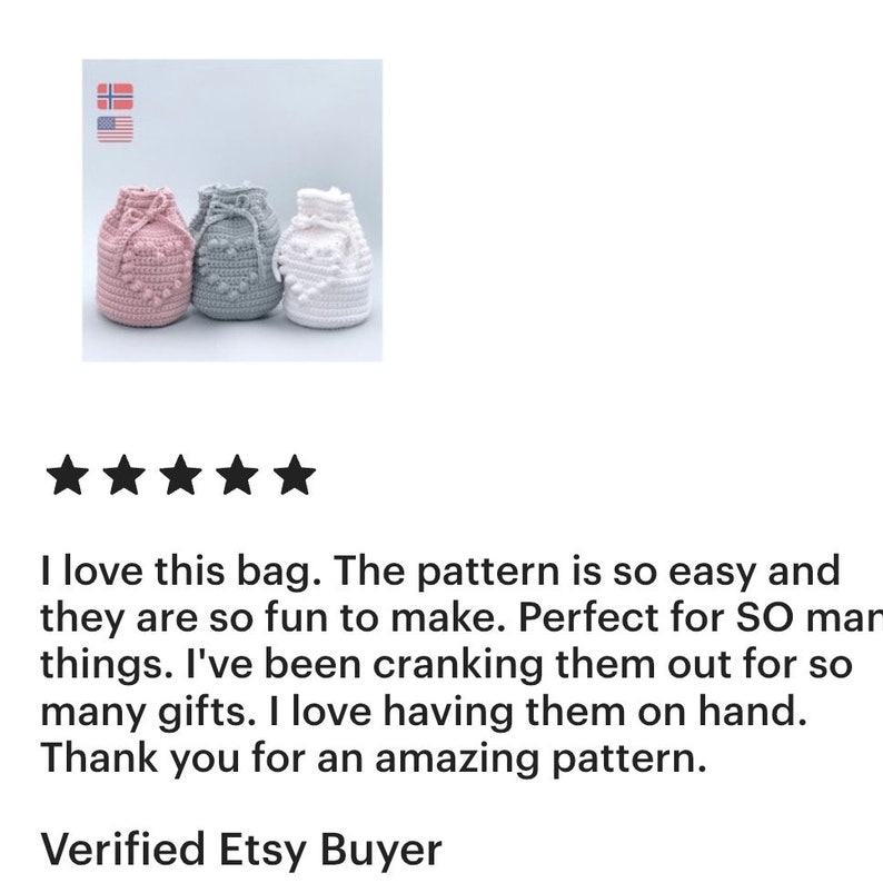 Heart gift bag crochet pattern, Drawstring pouch crochet patterns, Small Christmas bag pattern, Mini bag, Mothers day gift crochet pattern image 9