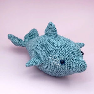Amigurumi dolphin crochet pattern, Amigurumi sea animal crochet pattern, Baby toys crochet pattern, Easy crochet pattern Sea Creature