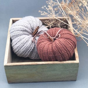 Rustic pumpkins crochet pattern, Halloween autumn decor pattern, Thanksgiving farmhouse fall decoration, Farmhouse diy pumpkin, PDF pattern