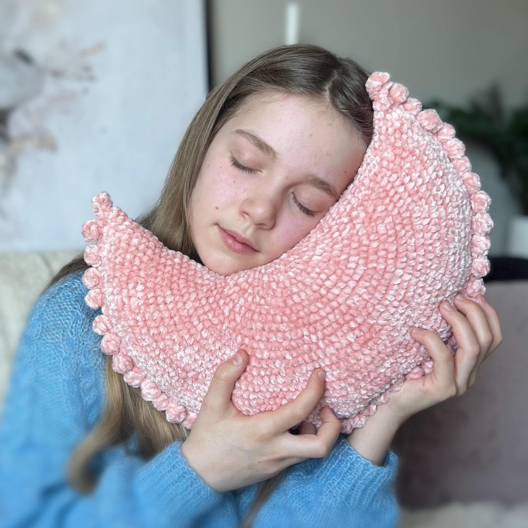 30 Crochet Patterns for Babies and Kids That Are Too Cute to Miss 22 Moon Pillow Crochet Pattern in 2 Sizes