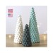 Bobble christmas trees 3 sizes crochet pattern, Christmas tree crochet pattern set, Home decoration gift, English and norwegian PDF Pattern 