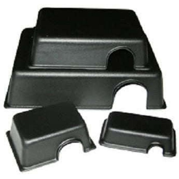 Hide Boxes for Snakes, Lizards, Tarantulas, Frogs, and More! Rectangular Thick Durable Plastic by Jungle Bob