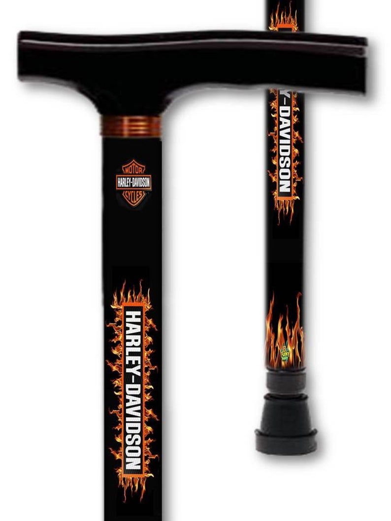 Harley Ride Walking Cane Gifts for Men Biker Motorcycle Etsy