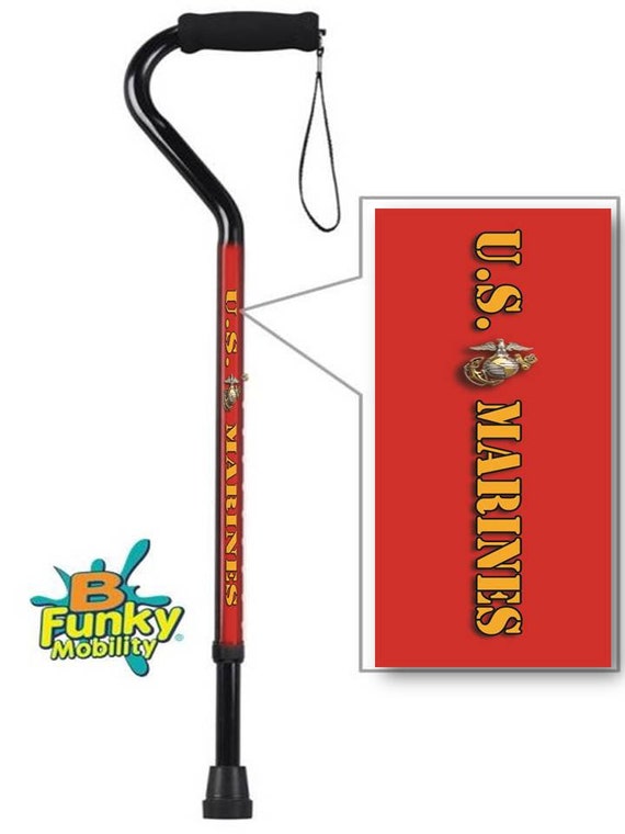 Military Walking Canes Self Adjustable Aluminum Vietnam Army Etsy