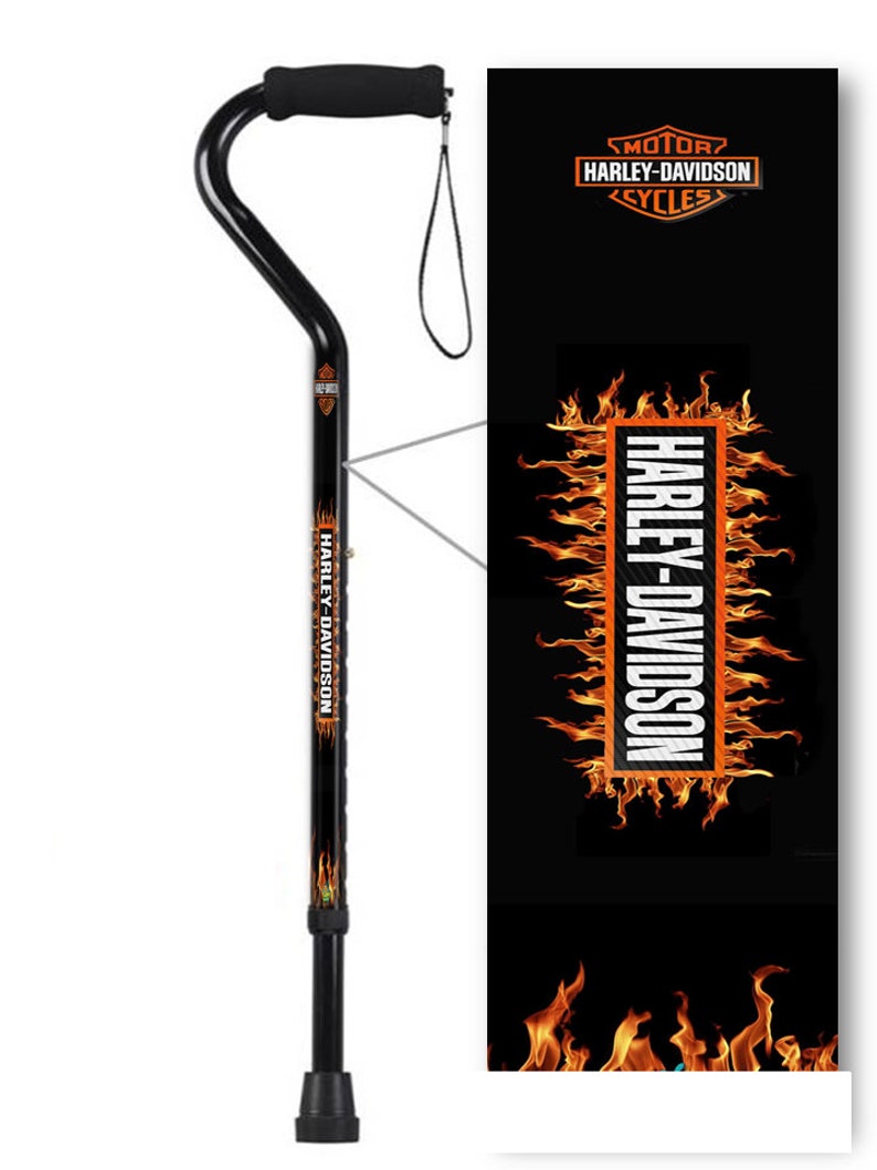 Harley Ride Walking Cane Gifts for Men Biker Motorcycle Etsy