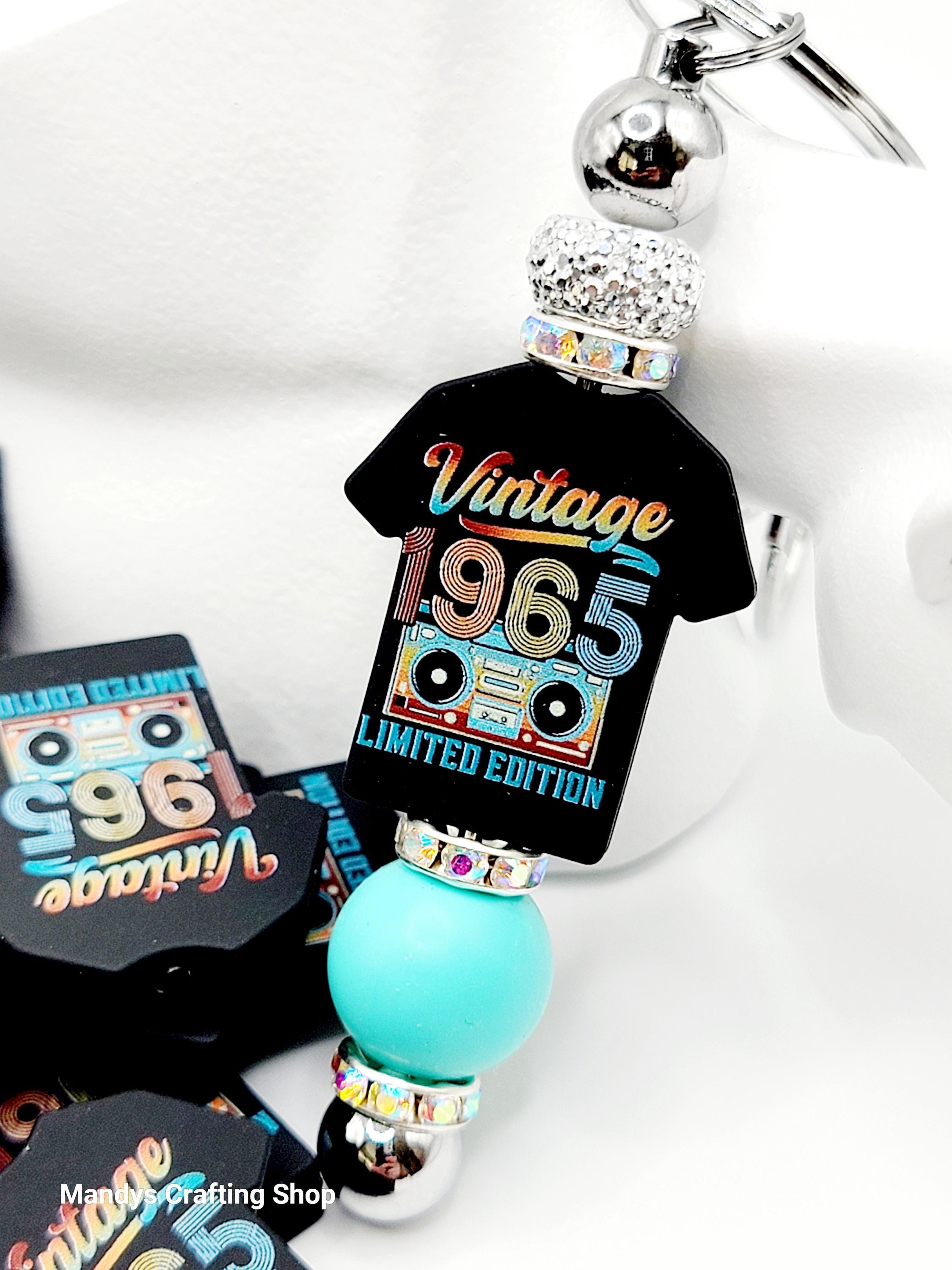 SET OF 2, 1965 Birthday Limited Edition Focal Pen Bead, Funny