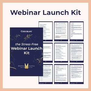 Stress-Free Webinar Launch Kit