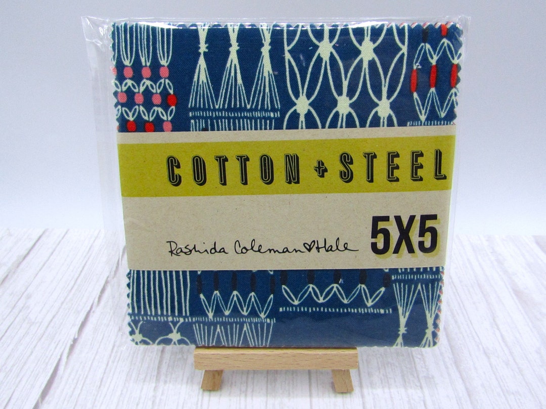 Macrame by Rashida Colemanhale for Cotton & Steel HTF OOP Rare 5 X 5