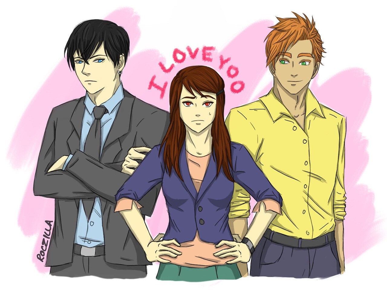 I Love Yoo Webtoon Print - Etsy
