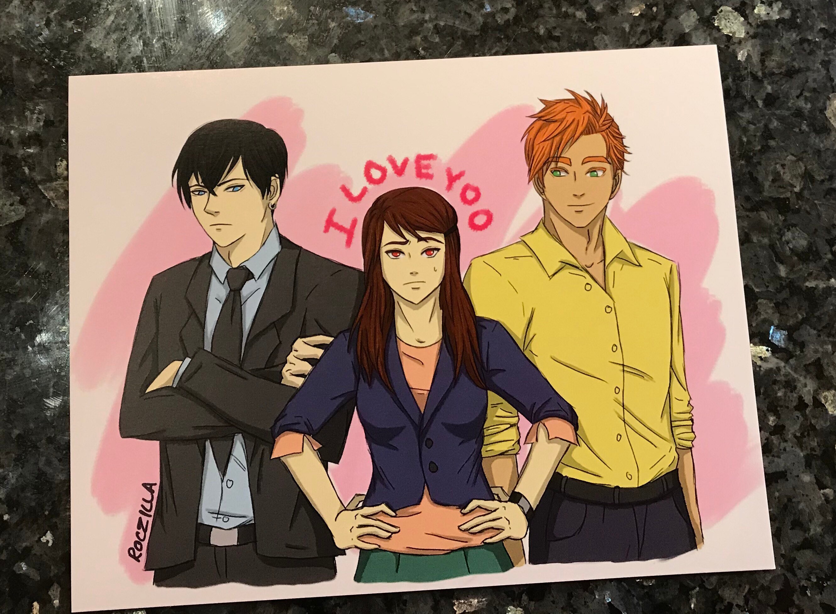 I Love Yoo Webtoon Print - Etsy