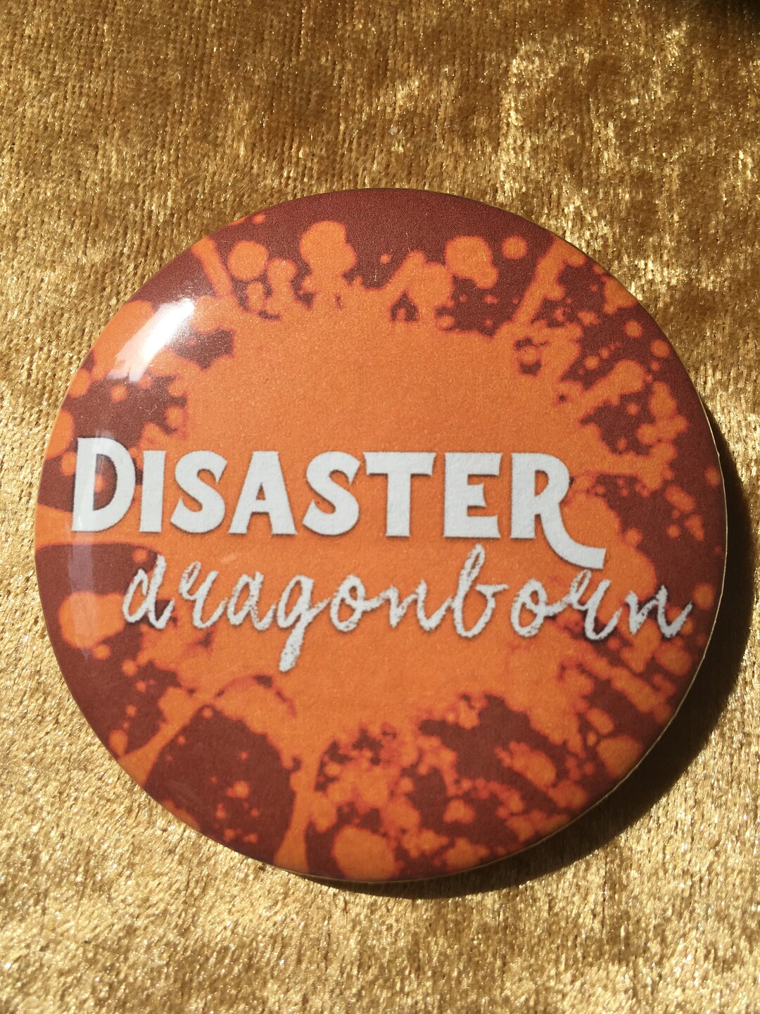 Insignia de Disaster Dragonborn - Etsy México