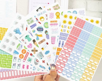 Sticker Sheets, Healthcare Heroes