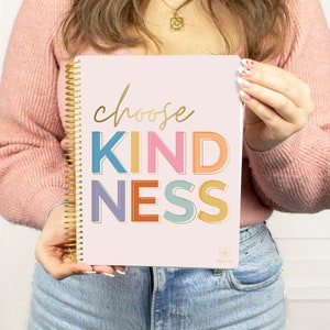 2024-25 Soft Cover Daisy Student Teacher or Homeschool Planner, 7” x 9”, Choose Kindness - Academic Year July 2024 - July 2025 by bloom