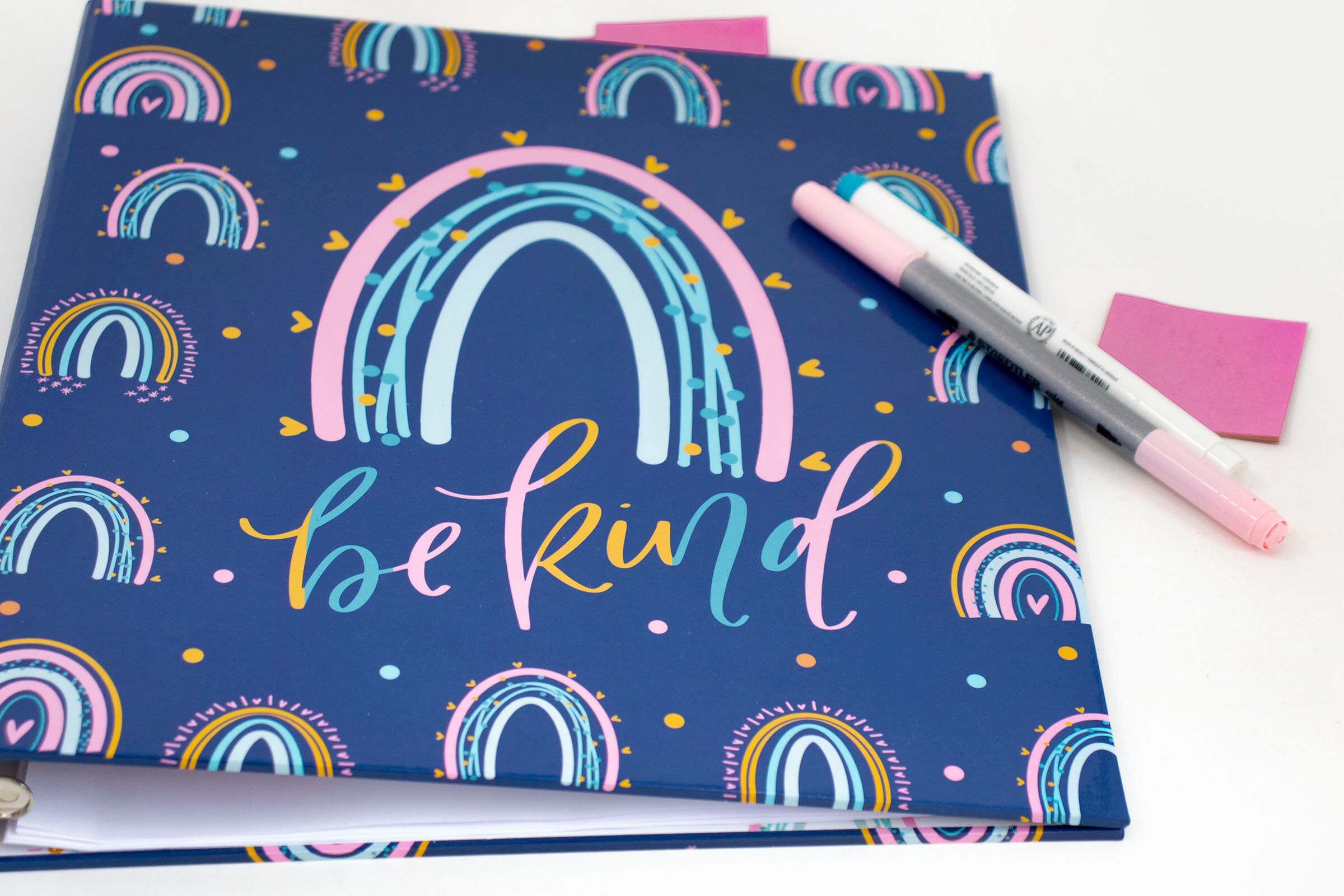 1 Binder Full Color Binder 3 Ring Binder Cute Binder Etsy