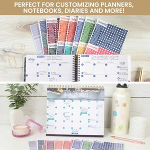Planner Stickers, Calendar Essentials Pack, Happy Seasons - Etsy