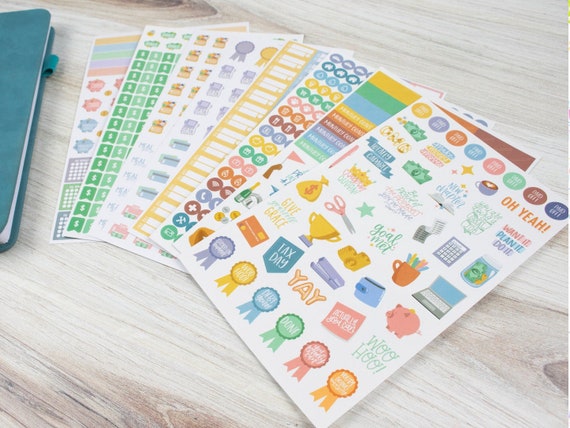 Budget and Finance Planner Stamps