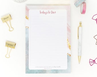 Today's To-Dos Pad, 6" x 9" Day Planner Daily Planning Pad - 80 Sheets Per Pad! Daydream Believer - bloom daily planners