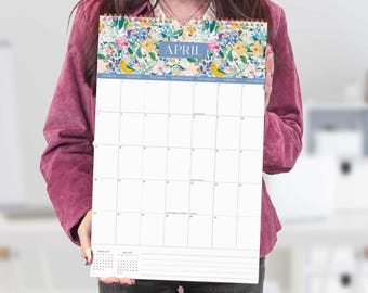 2027 Hanging Calendar, 11" x 17", Seasonal