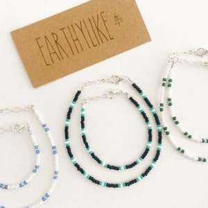 Mommy + Me Passende Armbänder | Mama & Ich| Mutter und Tochter| Armband Set| Armband Stapel| Rocailles Armband| Oma und Ich| Valentinstag|